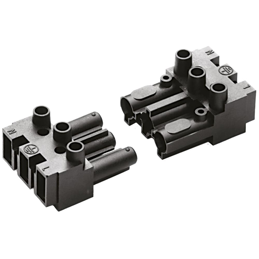 OMEGA FUSIBILI SPA - OMFAC166-AST/4BK SPINA 4 POLI NERA