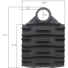 EXCEL - EXL202-106 Excel Enbeam Splice Holder 8 Splices