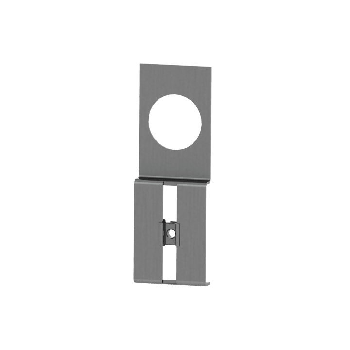 DKC-RAMBLOCK - RMBRZDPC30 Staffe porta canalina per pulsanti, foro diametro 30, confezione 30 pezzi