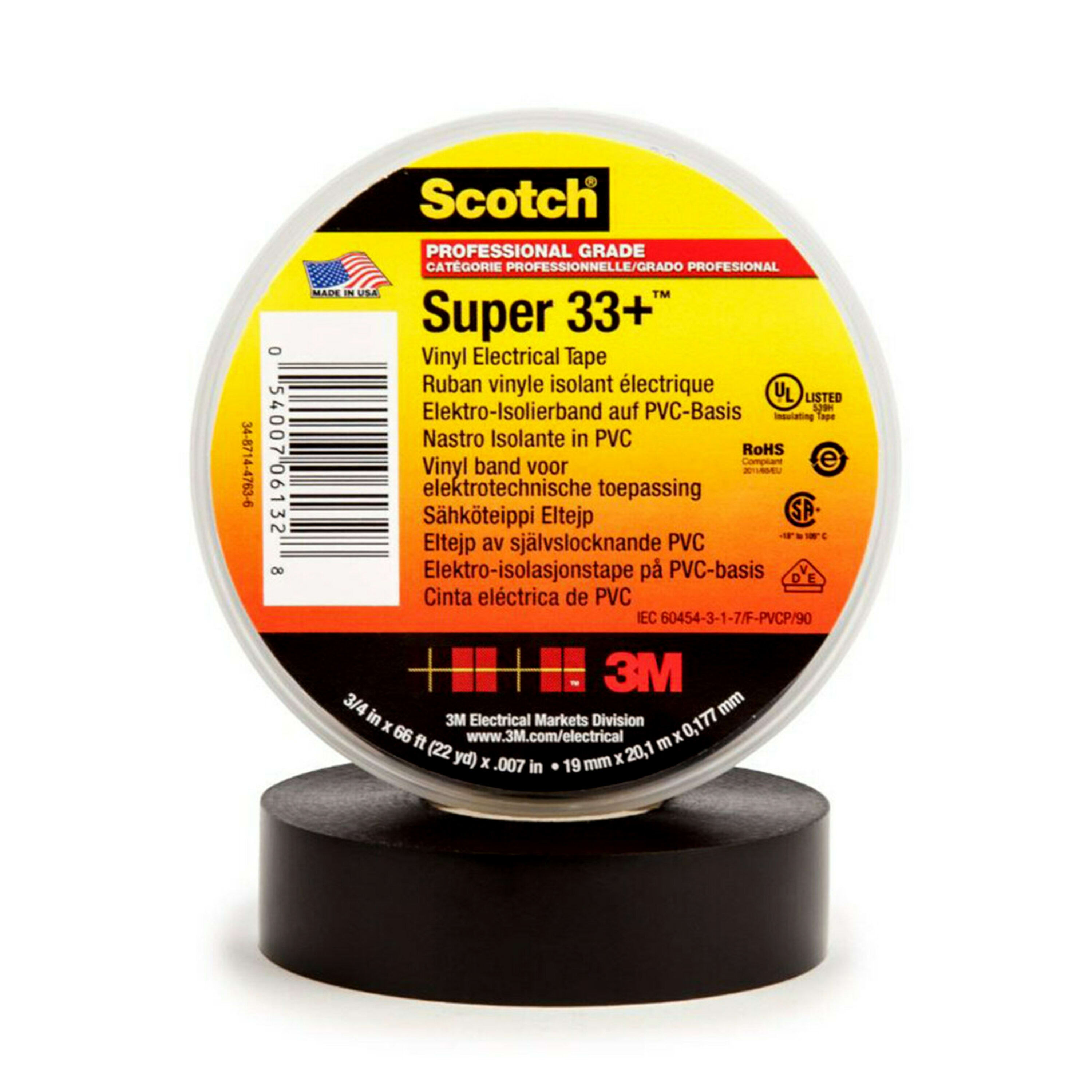 3M ITALIA - 3MI7000058432 NASTRO 33 SUPER + 19X6