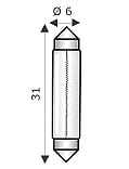 WIMEX - WIM4102992 SIL. SV 6,5X31 12V 3W