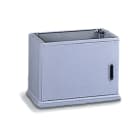 CONCHIGLIA - CON073371023 Serie CVBP - Sopralzo per armadio in vetroresina, completo di serratura con leva a scomparsa