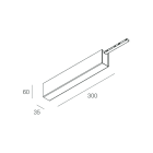 NOVALUX SPA - NOX108414.02 T-48 MINI: ROSONE PLAF.INIZIO 96W NER