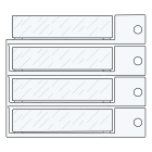 BRADY ITALIA - MODT1567V T1567V 120-PEZZI