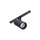 NOVALUX SPA - NOX108501.02 MIR SPOT 48V: Faretto 48V in lega di alluminio pressofuso verniciato, provvisto di riflettore satinato nero in polimero tecnico, completo di adattator