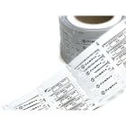 CEMBRE SPA - CEM44192-HF TARGHETTE SEGNACAVO CON FIGGAGGIO A FASCETTA, PREFUSTELLATE, SENZA TUBETTO,IN POLICARBONATO, HALOGEN FREE