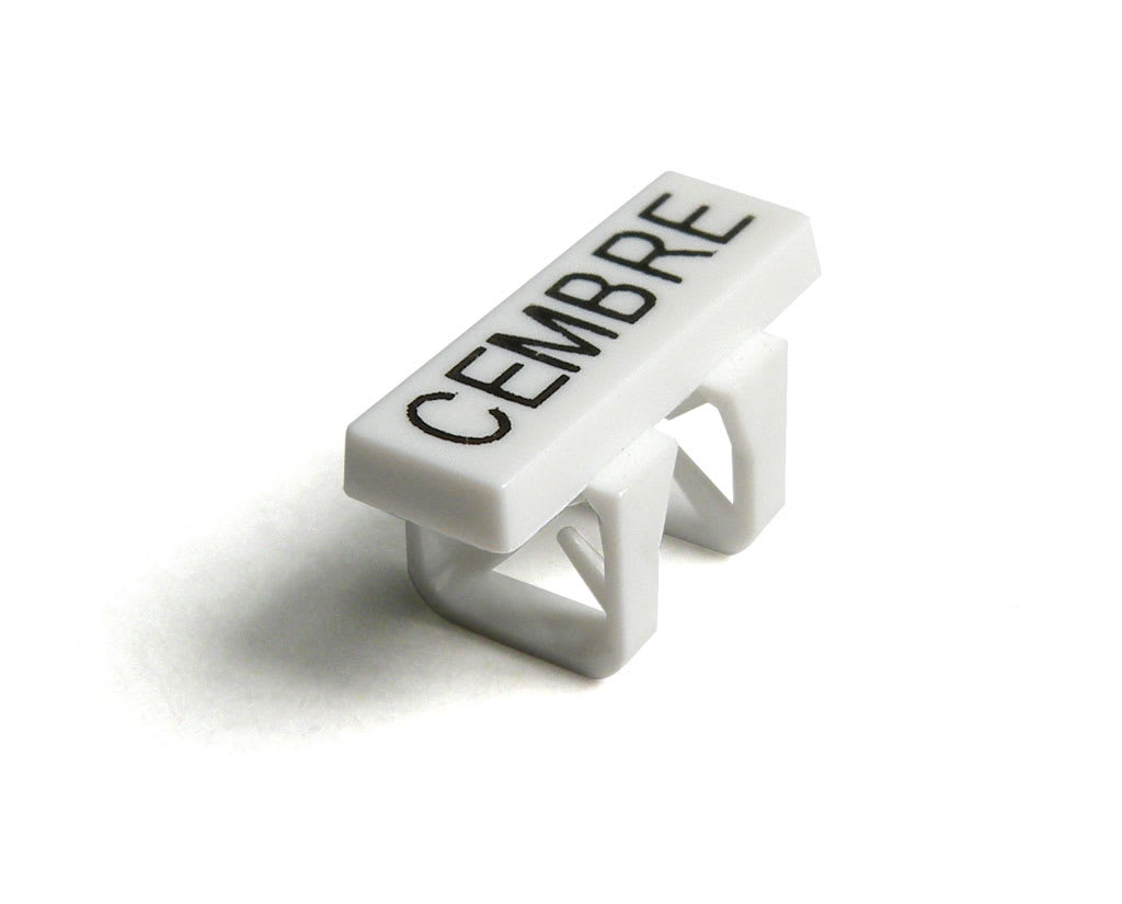 CEMBRE SPA - CEM40241 TARGH.SEGNACAVO MG-TDM-02 4X16 MM.GIALLO