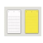 CABUR SRL - CBRTAV60100AY TARGA ADESIVA VINILE MIS 60X100MM GIALLO