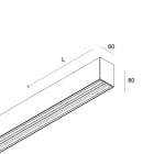 NOVALUX SRL - NOX107022.01 TEK: LED 50W DA/PU 4K BI L=1693 90 C/T