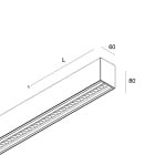 NOVALUX SPA - NOX107027.01 TEK: LED 36W EM 4K BI L=1693 60 UGR C/T