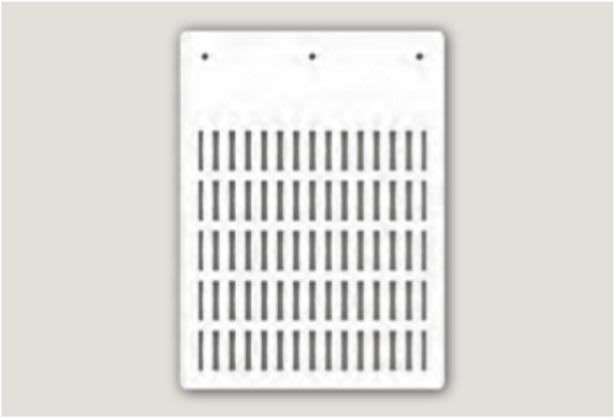 CABUR SRL - CBRNUT23FL NUT23FL TESS.TUB. PVC BIANCA L=23MM (X5