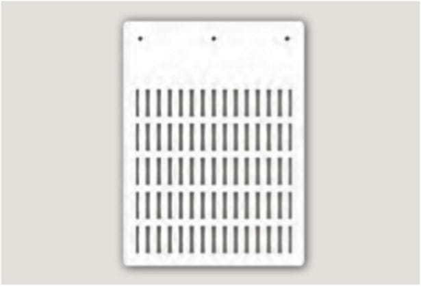 CABUR SRL - CBRNUT23FL NUT23FL TESS.TUB. PVC BIANCA L=23MM (X5