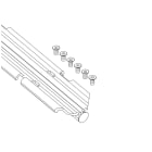 NOVALUX SRL - NOX16234.01 THE PANEL: SNODO 300 BIANCO NO SOSP.