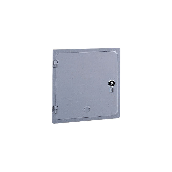 CONCHIGLIA - CON076500107 Serie TPV - Sportello in vetroresina per nicchia 550x550 mm (AxB), serratura con chiave Y21