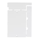 BRADY ITALIA - MODTQ1BIA BASE NAME PLATE 1 WHITE 20-ETICHETTA