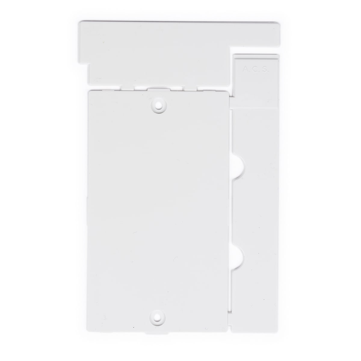 BRADY ITALIA - MODTQ2BIA BASE NAME PLATE 2 WHITE 20-ETICHETTA