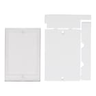 BRADY ITALIA - MODTQK1BI KIT NAME PLATE 1 WHITE 1-KIT