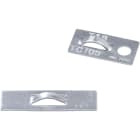 ABB SPA - ABBTC105AP TYRAP BASE ALLUMINIO ADESIVA