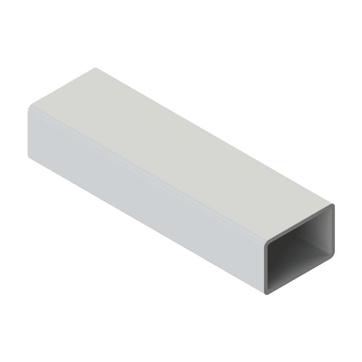DKC-RAMBLOCK - RMBR5SLT61 Tubo rettangolare 60x40 mm per Sistema Braccio, spessore 4 mm, larghezza 1000 mm