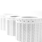 GRAFOPLAST SRL - GRATCT20W TESSERA FILO PVC BIANCO 20X4MM 6000PZ