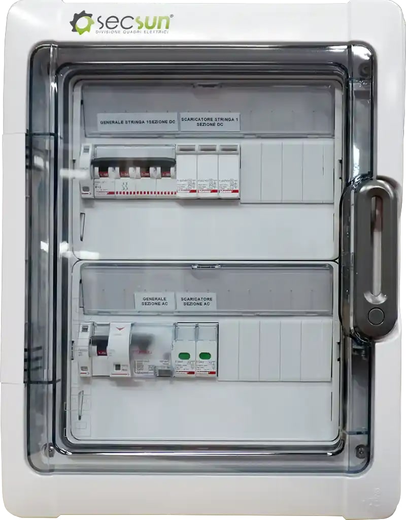CONTACT ITALIA SRL - IICUBM1101PLUS UNICO BOX PLUS 1 STR. 600VDC MONOFASE 3K