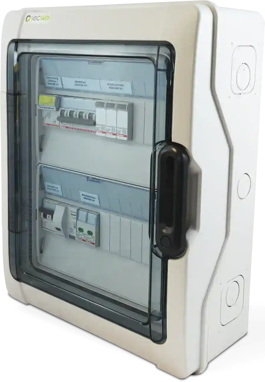 CONTACT ITALIA SRL - IICUBM1101 UNICO BOX 1 STR. 600VDC MONOFASE 3KW