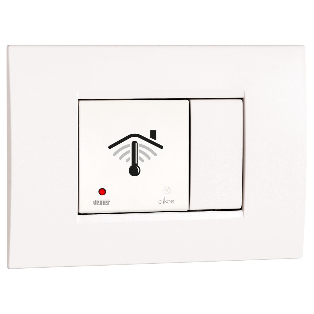 VEMER SPA - VEMVE796000 OIKOS WIFI CRONOT. INC. 2 MOD. BIANCO