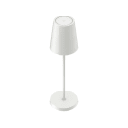 NOVALUX SPA - NOX111001.01 VISaVIS / Lampada LED da tavolo ricaricabile con batteria al litio, a doppia emissione. Accensione, regolazione del flusso luminoso e selezione della