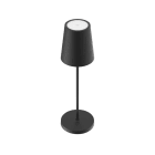 NOVALUX SPA - NOX111001.02 VISaVIS / Lampada LED da tavolo ricaricabile con batteria al litio, a doppia emissione. Accensione, regolazione del flusso luminoso e selezione della