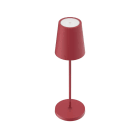 NOVALUX SPA - NOX111001.05 VISaVIS / Lampada LED da tavolo ricaricabile con batteria al litio, a doppia emissione. Accensione, regolazione del flusso luminoso e selezione della