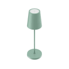 NOVALUX SPA - NOX111001.10 VISaVIS / Lampada LED da tavolo ricaricabile con batteria al litio, a doppia emissione. Accensione, regolazione del flusso luminoso e selezione della