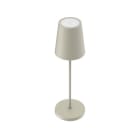 NOVALUX SPA - NOX111001.12 VISaVIS / Lampada LED da tavolo ricaricabile con batteria al litio, a doppia emissione. Accensione, regolazione del flusso luminoso e selezione della
