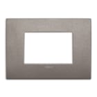 VIMAR SPA - VIW19653.04 Placca Classic 3M titanio matt