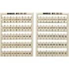 WAGO ITALIA SRL - WAG249-603 SCHEDA WSB MARCATO 71-80 10X VERT BIANCO