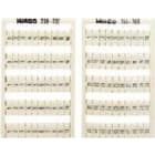 WAGO ITALIA SRL - WAG209-704 SCHEDA WSB MARCATO 21-30 10X VERT BIANCO