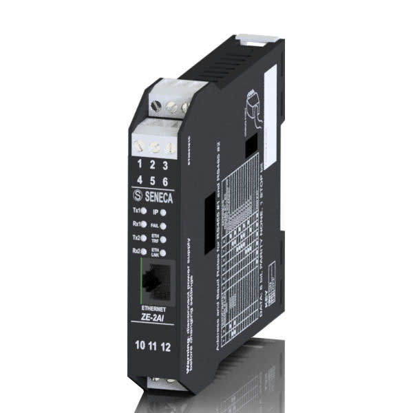 SENECA - SCXZE-2AI MODULO 2AI/ETHERNET ALIM 12-24VDC/AC 17.