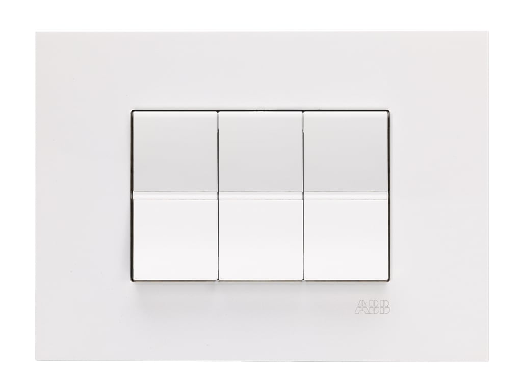 ABB SPA - ABBZ0400BL Z2474.1 BL - Placca In Policarb. 4M