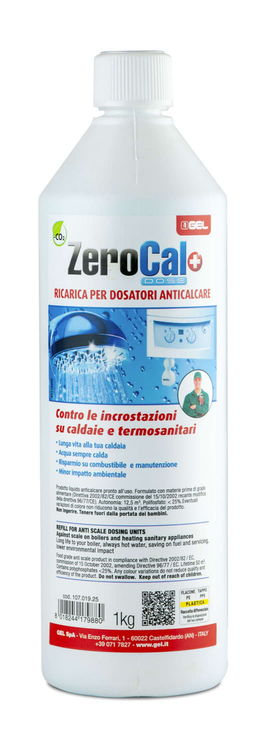 GEL SPA - GE110701925 zerocal + dose -flacone 1 lt.-