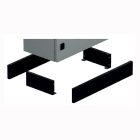 DKC-RAMBLOCK - RMBR1FZCE10 Traversa frontale per cassa CE, altezza 100 mm, larghezza 1000 mm (2 pezzi)