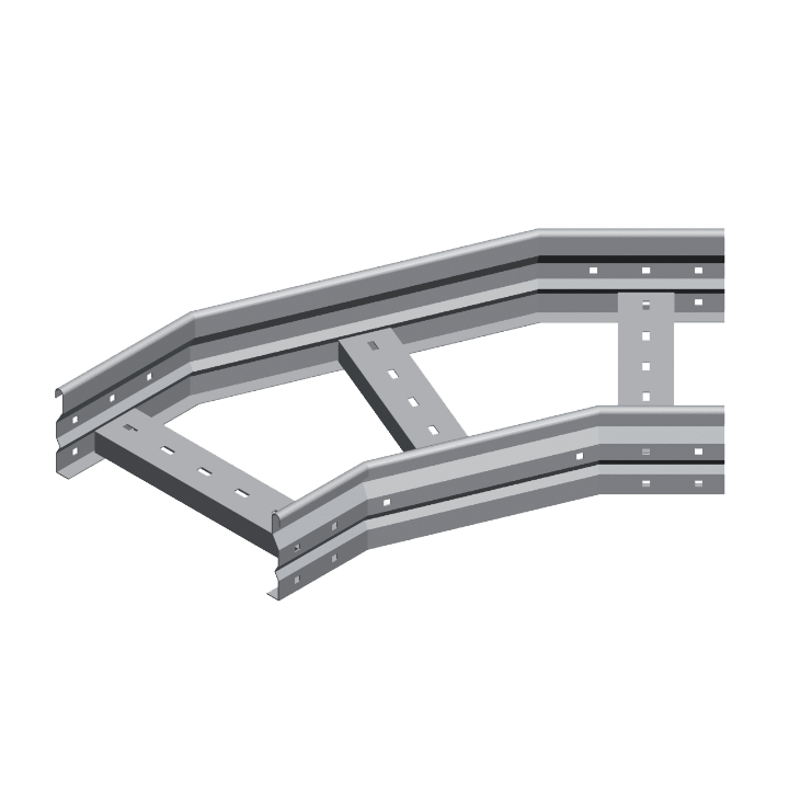 DKC-COMBITECH - SCZWA5856HDZ W5 Curva piana 45° 500x100 R6 sp 1.5 HDZ