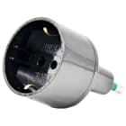 MED - Adattatore Spina 16 A / Presa Schuko NERA confezione da 5 pz