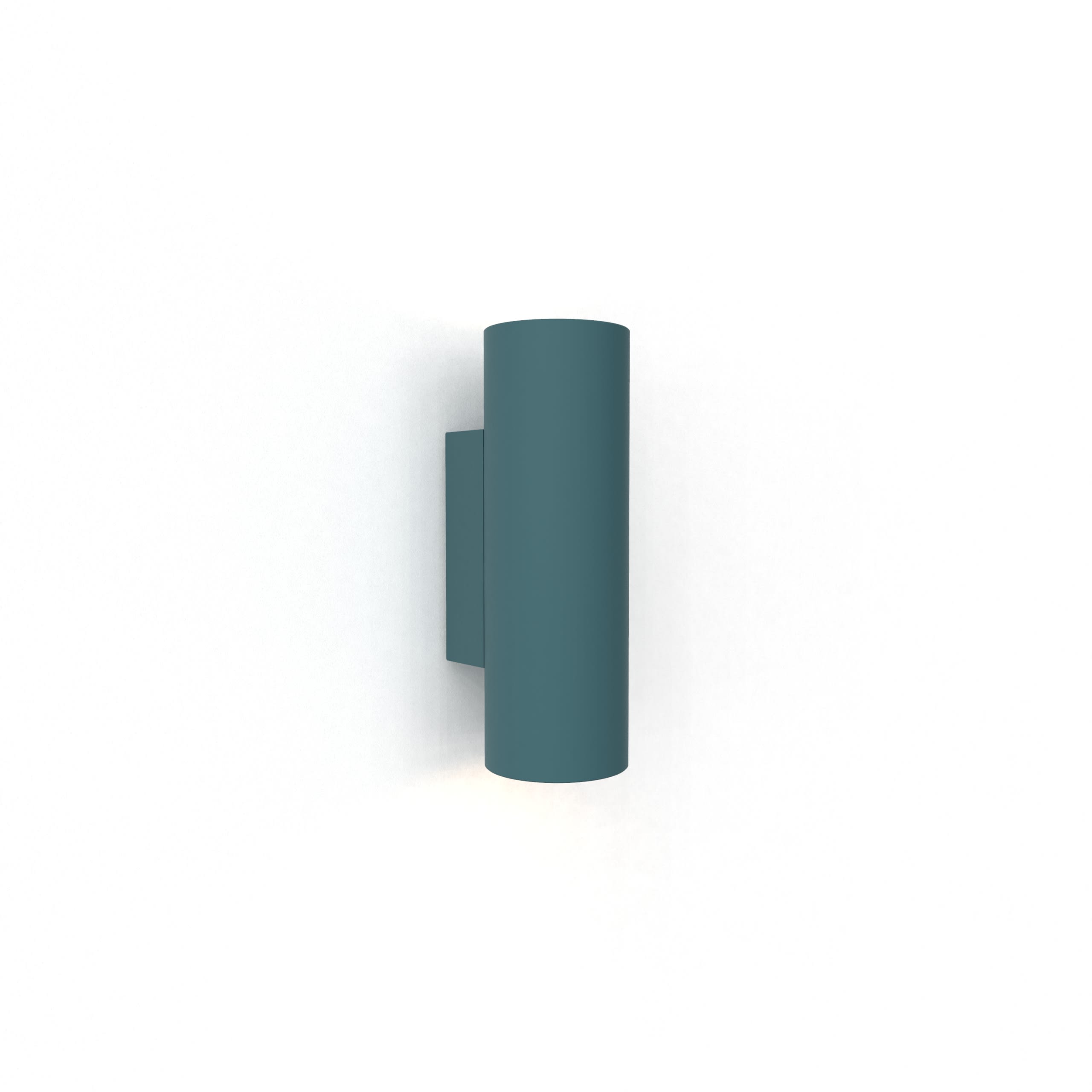 LUMICOM - LUMICOM | ROND Applique, 2x GU10, max 33W, metallo, blu mediterraneo, D.6cm x H18cm