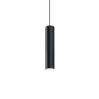 LUMICOM - LUMICOM | ROND Sospensione, 1X GU10, max 33W, metallo, nero opaco, H40cm
