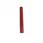 LUMICOM - LUMICOM | ROND Sospensione, 1X GU10, max 42W, metallo, rosso lucido, H.40cm
