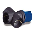 ROSI - ADATTATORE SPINA INDUSTRIALE 16A 2P+T 220V - 3 PRESE SCHUKO BIV. 10/16A - IP20 - 10 PZ