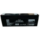 MATSUYAMA - Batteria ricaricabile al piombo 12V 2,3Ah - 178x35x61mm.