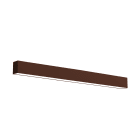 LUMICOM - LUMICOM | LINEAR Deckenleuchte, STRIP LED integriert, 24W, 4000K, metall, corten, L100cm