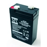 MATSUYAMA - Batteria ricaricabile al piombo 6V 3.2Ah  - 66x33x98mm.