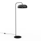 LUMICOM - TUZZI Stehlampe ø40 H165, glanzende schwarz, Metall, 1xE27