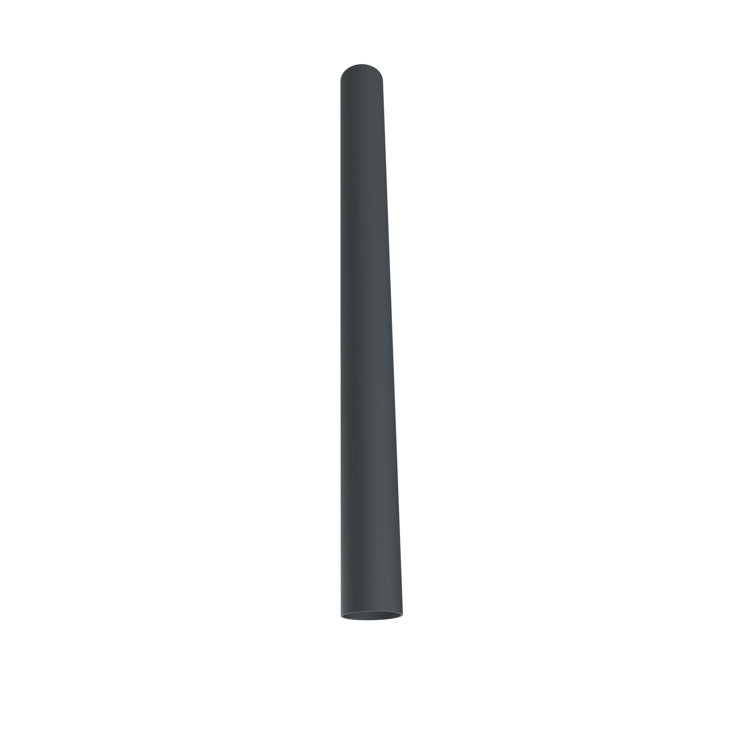 LUMICOM - LUMICOM | ROND Deckenleuchte, 1x GU10, max 33W, metall, anthrazit, D.6cm x H60cm
